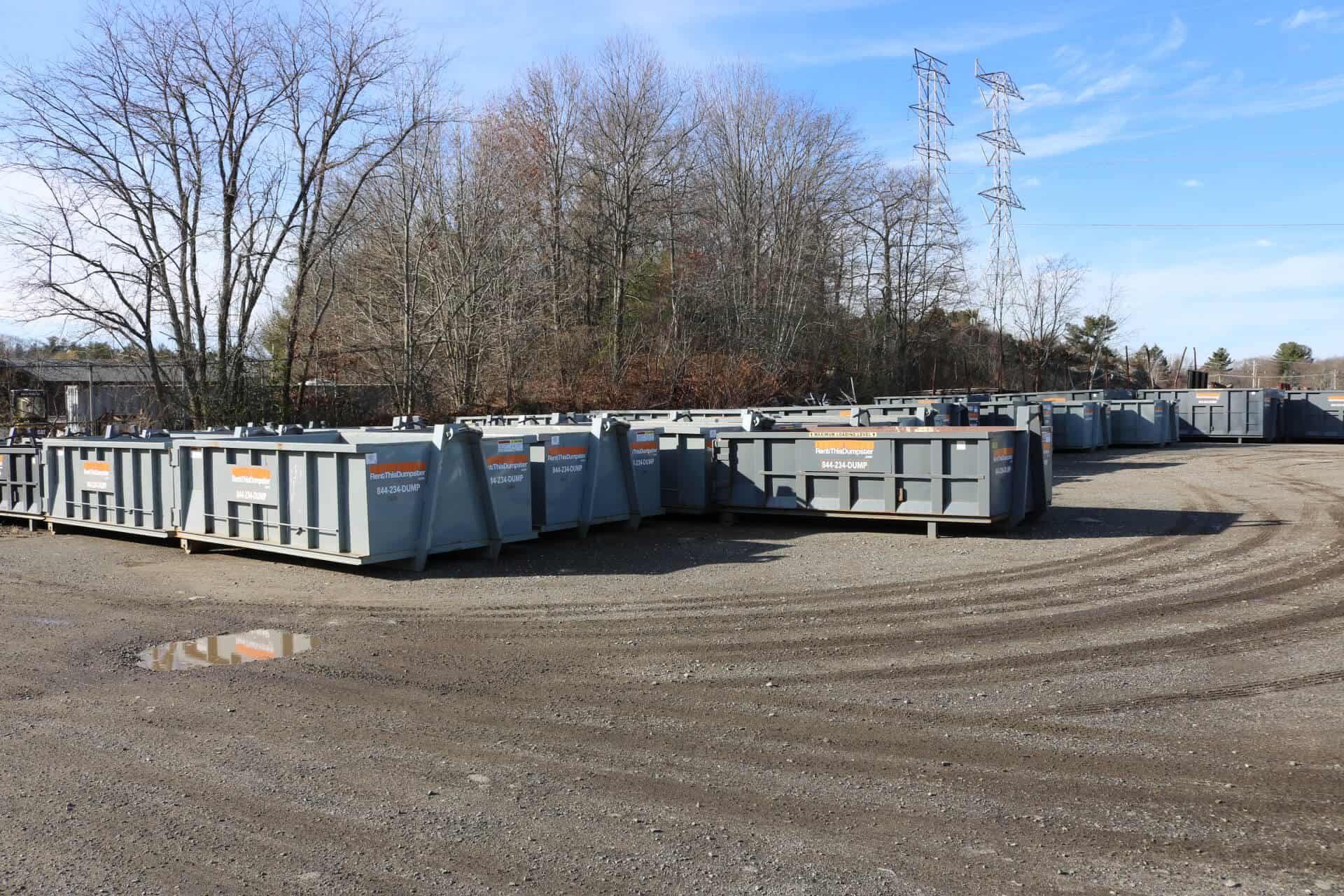 Roll Off Dumpster In Canton, Ma