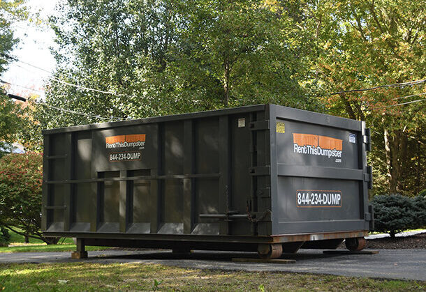 What is the most common size dumpster rental?