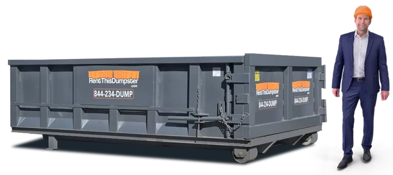 10 yard roll-off dumpster