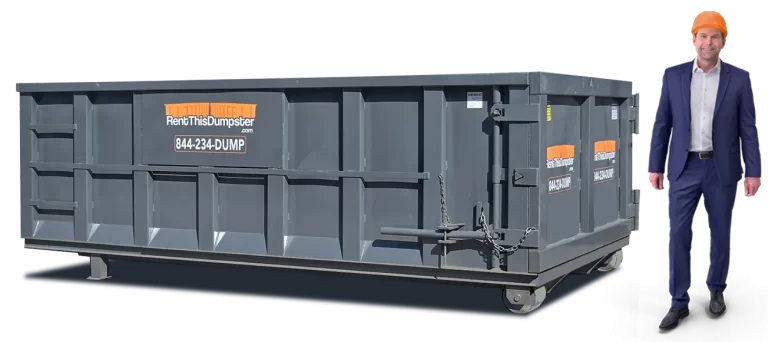 15 yard roll-off dumpster