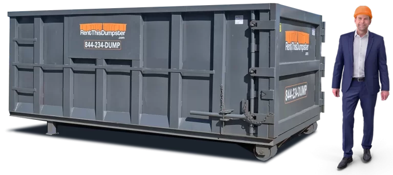 20 yard roll-off dumpster